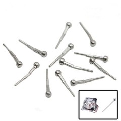 10Bag Dental High Quality Orthodontic Self-Ligating Bracket Hooks Crimpable Hook