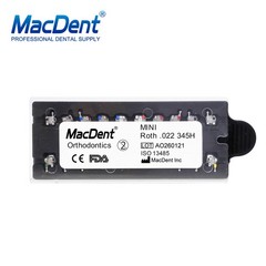 MacDent Dental Orthodontics MIM Metal Brackets Braces Mini Roth MBT 022 FDA NEW