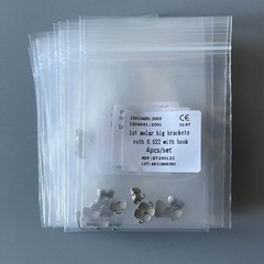 20Kits Dental 1st Brackets Molar Wide Big Bracket Orthodontic Roth MBT Edg 022 H
