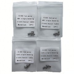 30Packs Dental Buccal Tube 1st Edgewise .022 Molar Bondable No-cov Orthodontic