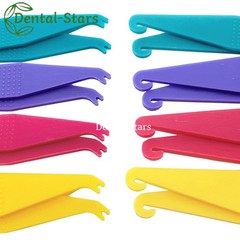 100 Pcs Dental Orthodontic Elastic Placer Hooks For Braces Elastic Rubber Bands