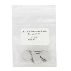 Brackets Ortodoncia Banda Tubo Bucal 1er Molar MBT/Roth .022 Convertible/No Conv