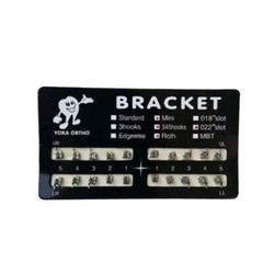 5Sets Dental Orthodontic Metal Brackets Braces Mini Roth MBT 022 018 slot 345 H