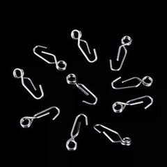 10 Pcs/Bag Dental Orthodontic Separating Spring Self-Locking 0.5mm Separate Band