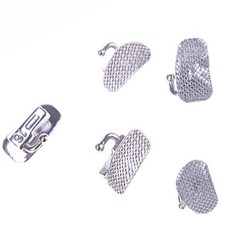 28pcs Dental Ortho Monocrystalline Sapphire Bracket Mini Roth MBT 022 Hooks 345