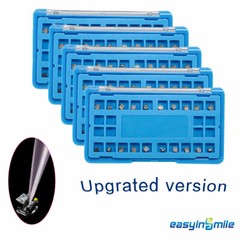Orthodontic MINI Metal Brackets Dental ROTH/MBT 022 Self-ligating Braces 5Pack