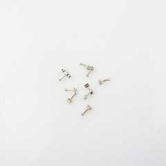 10pcs Dental Orthodontic Crimpable Hooks Short/Long/Stop/Left/right EASYINSMILE