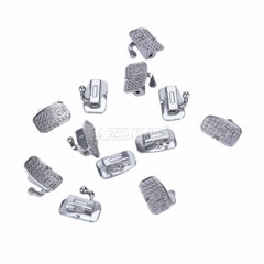 AZDENT Dental Orthodontic Metal Inblock Non-Convertible1st Buccal Tube Roth 022