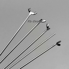 Dental Ball Retainer J Clasp Oblique Clasps Bars 1.0/0.9/0.8mm Y-Type Fit Scheu