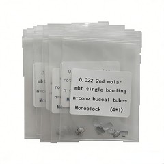 30Packs Dental Buccal Tube 1st Edgewise .022 Molar Bondable No-cov Orthodontic
