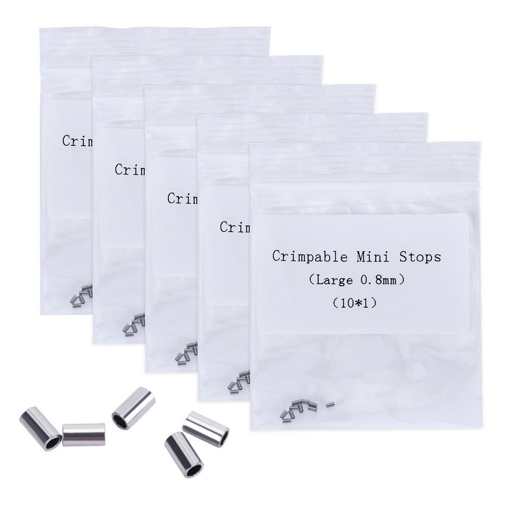 10 Pcs/Pack Dental Orthodontic Bondable Crimpable Mini Stops 0.5/0.8mm For Arch