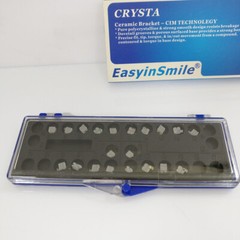 5packs Dental Orthodontic Bracket Ceramic Clear Mini Braces Roth 3 with Hook 022