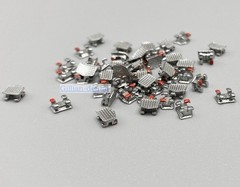 100 Pcs Dental Orthodontic Metal Brackets Mini Roth 022 345 Hooks Braces In Bulk