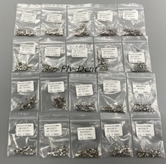 Dental Orthodontic Bracket Braces Mini Roth 022 Slot Hooks 345 Metal In Bulk