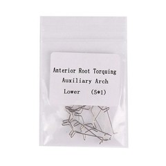 5 Pcs/Pack Dental Orthodontic Anterior Spring Root Torquing Auxiliary Arch Wire