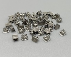 100 Pcs Dental Orthodontic Metal Brackets Mini Roth 022 345 Hooks Braces In Bulk