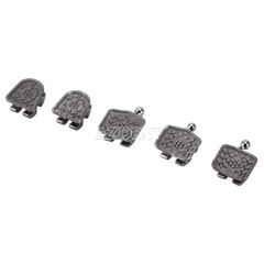 10X AZDENT Dental Orthodontic Monoblock Brackets Braces Mini Roth.022 Hooks 345