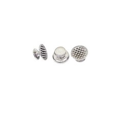 10PCS Dental Orthodontic Lingual Buttons Bondable round/rectangular Mesh Base