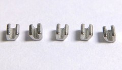 10x Dental Orthodontic Crimpable Hook Stop Stops Type For Arch Wire Bracket
