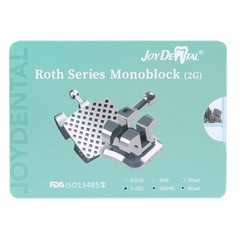 50 Sets AZDENT Dental Orthodontic MIM Monoblock Brackets Brace Roth.022 345 HOOK