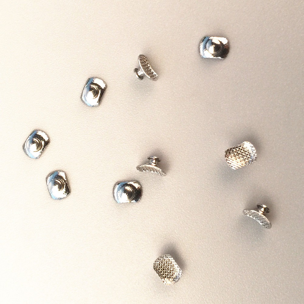 100 Pcs 10 Pack Dental Orthodontic Bondable Lingual Buttons Elliptical Mesh Base