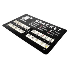 YOKA Dental Ortho Brackets Metal Braces Mini/Standard Roth/MBT 022/018 345Hooks