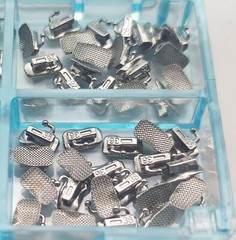 20Sets/Box Dental Buccal Tubes Non-cov Mesh Base 1st 2bd Molar 022 Roth/MBT Mesh
