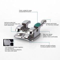 Dental 4:1 Reduction IPR Contra Angle Handpiece Interproximal / Dental Brackets