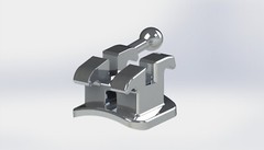 J&J Ortho™ Victor™ V-Slot Vertical Slot Metal Bracket(Optional Prescription)