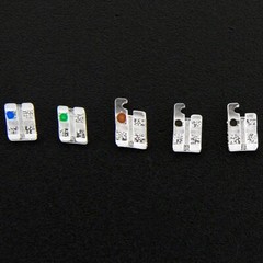 STAR ABSOLUTE Orthodontic Sapphire Brackets Clear Monocystalline Braces Roth MBT