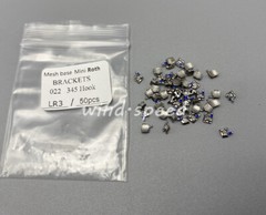 Dental Orthodontic Bracket Mini Roth 022 345 Hooks Ceramic Metal Braces In Bulk
