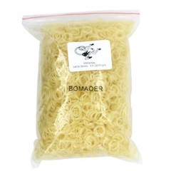 Dental Orthodontic Elastic Bands 3/8″ 3.5oz, Latex Free for Braces 5000pcs