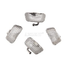 AZDENT 40pcs Orthodontic Buccal Tube 1st Molar Roth.022 Bondable Non-Conv 10kits