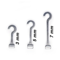 J&J Ortho™ 2Packs Orthodontic Crimpable Curved Archwire Hooks(Right/Left)