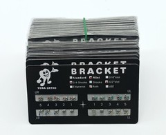100Sets Dental Orthodontic Metal Brackets Mini Roth 022 Slot 345 hooks Mesh Base