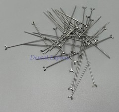 10x Dental Ball Retainer J Clasp Oblique Clasps Bars Y-Type Scheu Style 0.8-1.0