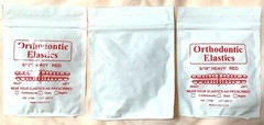 5/16″ ORTHODONTIC NON-LATEX CLEAR 300 TEETH GAP ELASTICS BANDS DENTAL BRACER NR