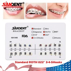 1 Pack Dental Orthodontics Elastic 1040 Pcs Ligature Ties For Choose 44 Colors