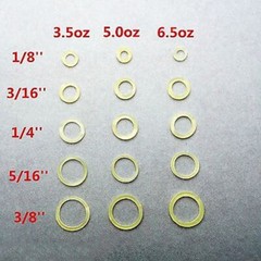 Dental Rubber Bands Orthodontic Elastics 3.5/5.0/6.5 oz 1/8 3/16 1/4 5/16 3/8