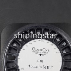 10 Set ClassOne Dental Orthodontic Ceramic Bracket Mesh Base MBT.022 345 Hooks