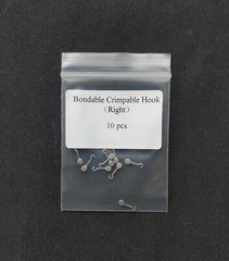 10Pcs Dental Orthodontic Bondable Crimpable Hooks Surgical Long Hook Right/Left