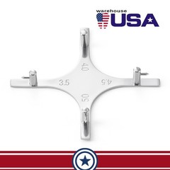 Dental Orthodontic Bracket Stainless Steel Positioner Placement Gauge Instrument