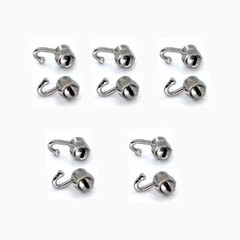 Dental Orthodontic Crimpable Hooks Stops Locks Left / right with tool