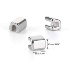 10Pcs/Pack Dental Orthodontic Universal Crimpable Hook Sliding Stops On Archwire