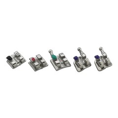 10 Kits Orthodontic Brackets Dental Braces Metal MIM Mini MBT 022 345 Hooks OC