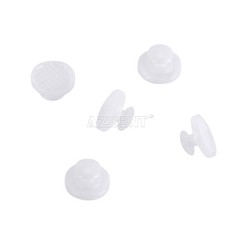 AZDEN Dental Orthodontic Ceramic Lingual Button Bondable Round Recctangular Base