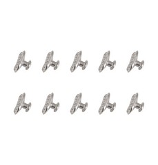 Dental High Quality Stainless Steel Lingual Button Bondable Elliptical Mesh Base