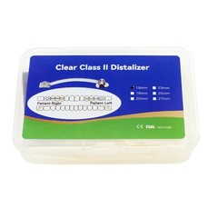 Orthodontic Class II Clear Distalizer Appliance Corrector 16 18 20 23 23 27mm