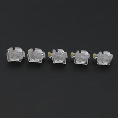 Dental Orthodontic Self Ligating Brackets Ceramic Braces Damon Clear MBT 022 345