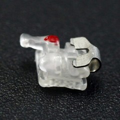 Dental Orthodontic Self Ligating Brackets Braces Ceramic Roth MBT 022 345 Ormco